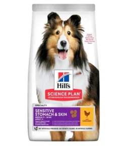 Hill's Science Plan Sensitive Stomach & Skin Medium Adult Dry Dog Food 2.5KG