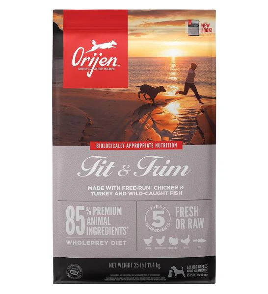 Orijen Fit & Trim Protein-Rich Adult Dog Dry Food Orijen Fit & Trim Protein-Rich Adult Dog Dry Food