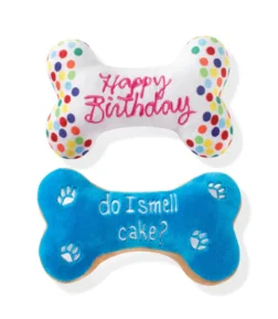 PetShop by Fringe Studio Birthday Bone Cookies Dog Toy