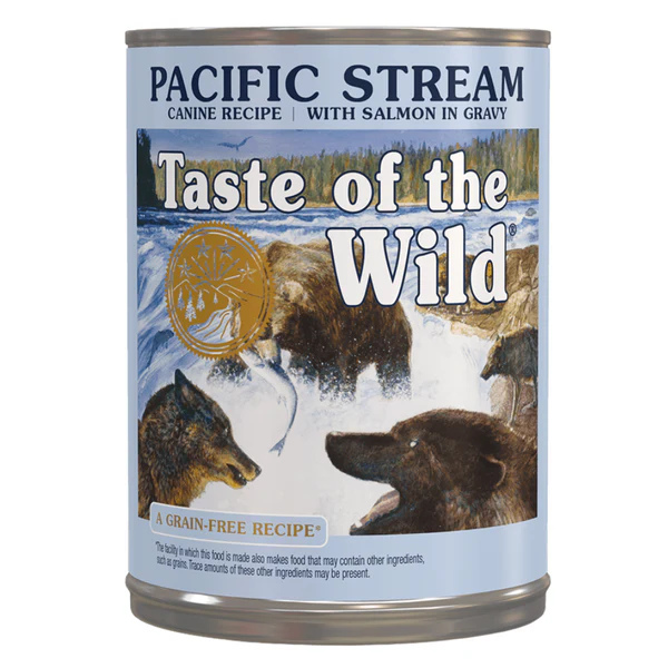 Taste of the Wild Pacific Stream Canine Salmon in Gravy Wet Dog Food 390G Taste of the Wild Pacific Stream Canine Salmon in Gravy Wet Dog Food 390G