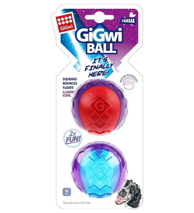 Gigwi Medium Squeaker Ball Toy for Dogs 6cm Gigwi Medium Squeaker Ball Toy for Dogs 6cm