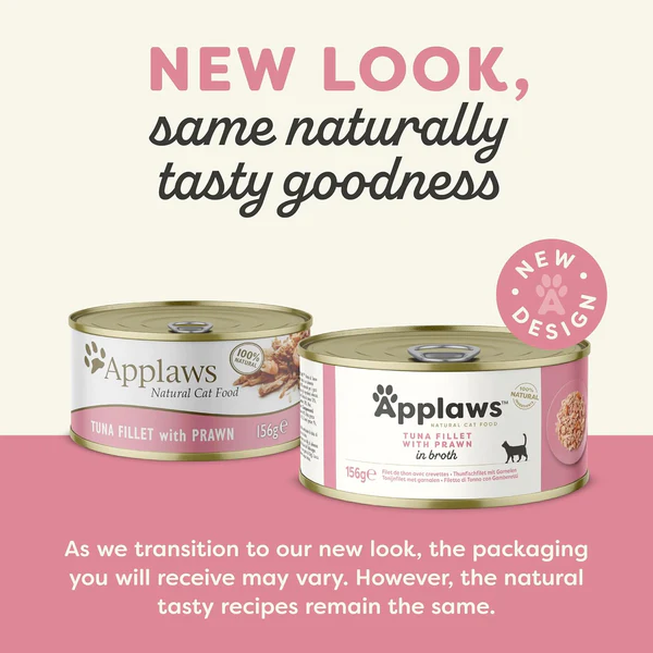 Applaws Tuna & Prawn Adult Wet Cat Food 156G-1 Applaws Tuna & Prawn Adult Wet Cat Food 156G-1