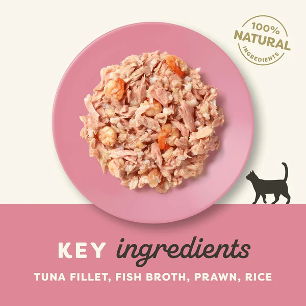 Applaws Tuna & Prawn Adult Wet Cat Food 156G-2 Applaws Tuna & Prawn Adult Wet Cat Food 156G-2