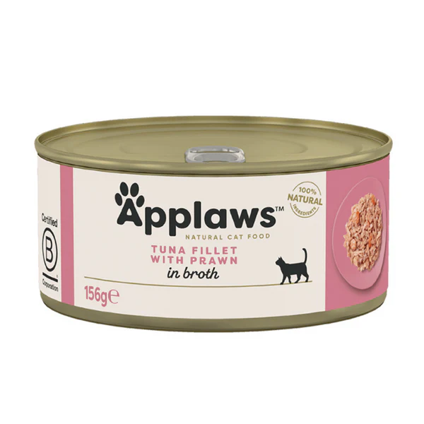 Applaws Tuna & Prawn Adult Wet Cat Food 156G Applaws Tuna & Prawn Adult Wet Cat Food 156G