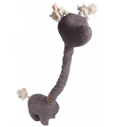 D&D Corduroy George Plush Toy for Dogs 20x52cm 1 D&D Corduroy George Plush Toy for Dogs 20x52cm