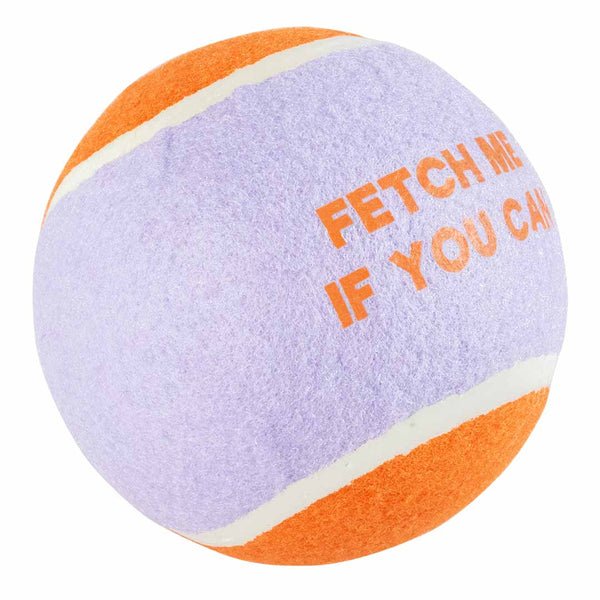 Ebi Coockoo Fetch Me XL Tennis Ball - Dog Catch & Fetch Toy - Purple Ebi Coockoo Fetch Me XL Tennis Ball - Dog Catch & Fetch Toy - Purple/12.7cm