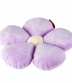 Ebi Coockoo Fun Flower Plush Dog Squeaker Toy - Purple/23x21x5cm