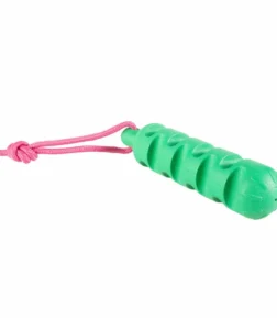 Ebi Coockoo Groovy Grip Dog Tug & Chew Toy - Green/40x5.7cm