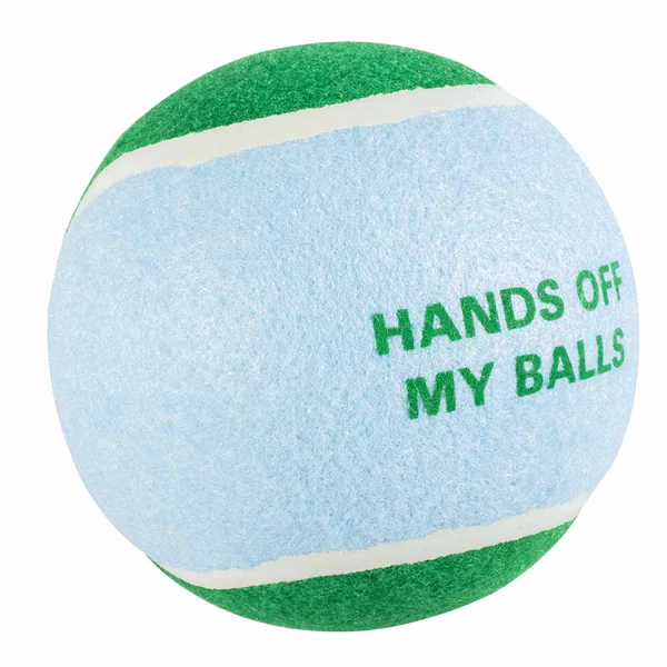 Ebi Coockoo Hands Off XL Tennis Ball - Dog Catch & Fetch Toy - Blue Ebi Coockoo Hands Off XL Tennis Ball - Dog Catch & Fetch Toy - Blue/12.7cm