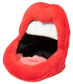 Ebi Coockoo Happy Hangry Cuddle Dog Toy Red 17x18x18cm