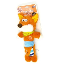 GiGwi Plush Shaking Fun Fox Dog Toy