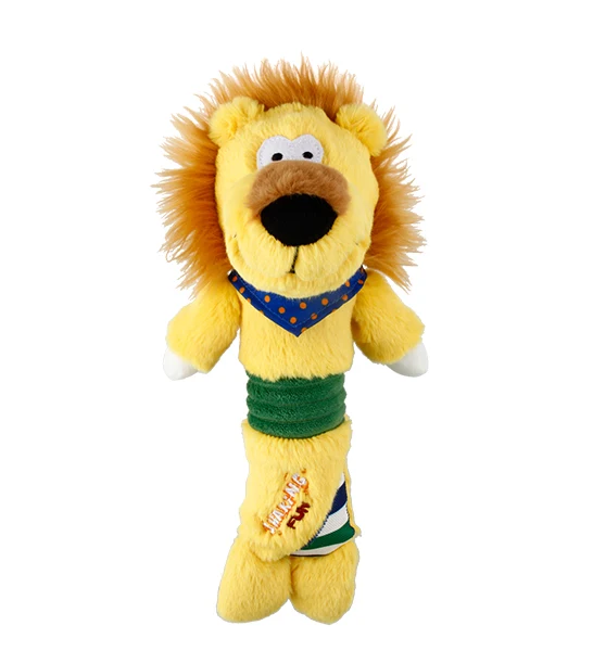 GiGwi Shaking Fun Plush Lion With Squeaker Inside Dog Toy GiGwi Shaking Fun Plush Lion With Squeaker Inside Dog Toy