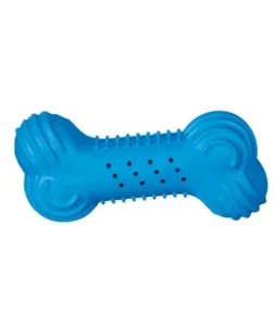 Trixie Cooling Bone Natural Rubber Toy for Dogs Blue