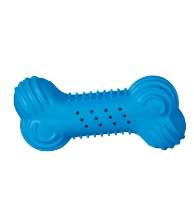 Trixie Cooling Bone Natural Rubber Toy for Dogs Blue Trixie Cooling Bone Natural Rubber Toy for Dogs Blue