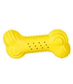 Trixie Cooling Bone Natural Rubber Toy for Dogs Yellow