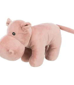 Trixie Hippo Plush Dog Toy Pink - 25cm