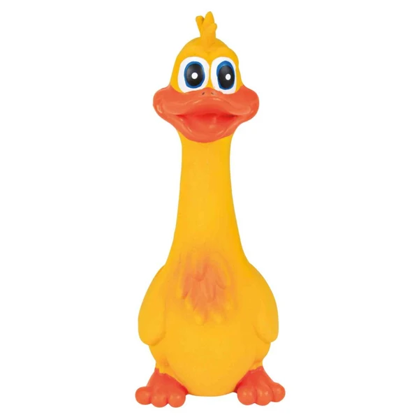 Trixie Latex Duck With Sound Dog Toy Yellow 18cm Trixie Latex Duck With Sound Dog Toy Yellow 18cm