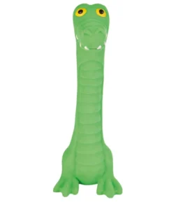 Trixie Latex Longie Crocodile Dog Toy Green 18cm