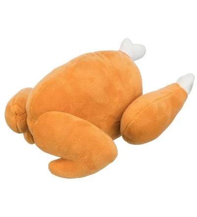 Trixie Roast Chicken Plush Toy for Dogs 26cm Trixie Roast Chicken Plush Toy for Dogs 26cm
