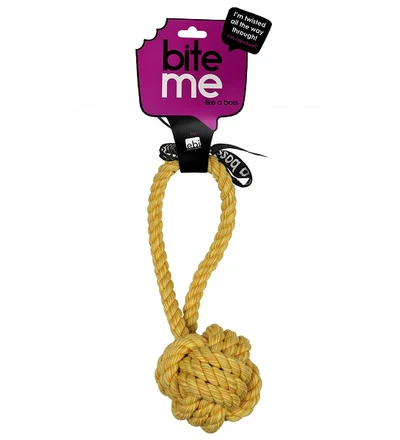 ebi Bite Me Are You Knots Ball with Loop ebi Bite Me 'Are You Knots' Ball with Loop