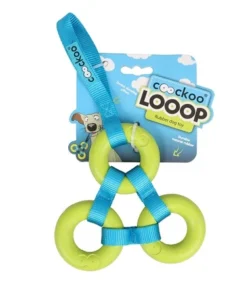ebi Coockoo Looop Dog Toy Lime